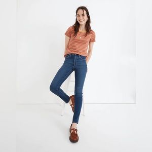 Madewell 10 inch High Rise Skinny Jeans